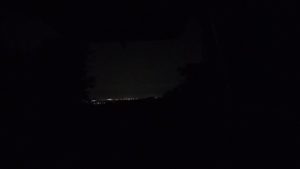 キャンプ場からの夜景