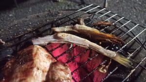 ハタハタの骨せんべい