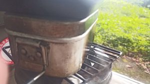 メスティン炊飯