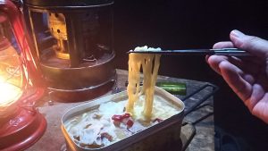 メスティンでラーメン