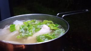 大盛なった鶏鍋