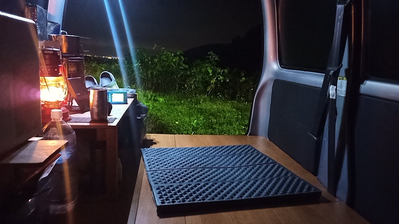 車中泊レイアウト