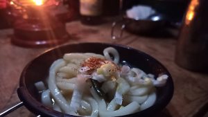 鍋の締めはうどん