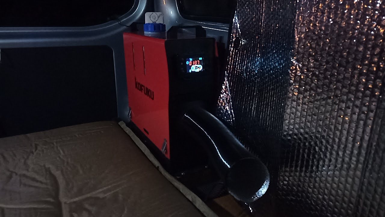 FF式ファンヒーターとキャンプ