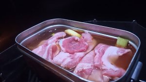 メスティンでキムチ鍋