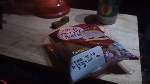 キャンプのデザートはどら焼き
