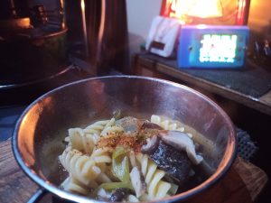 シェラカップとペンネ