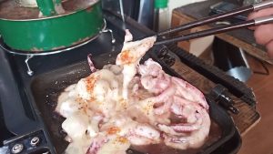 マイカのゲソととろけるチーズ