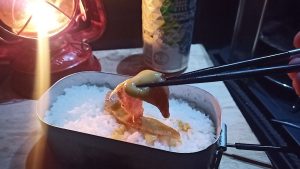 豚トロと炊き立てご飯