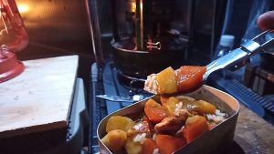 完成したハヤシライス