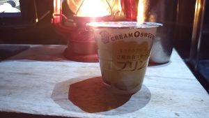 2層のカスタードプリン