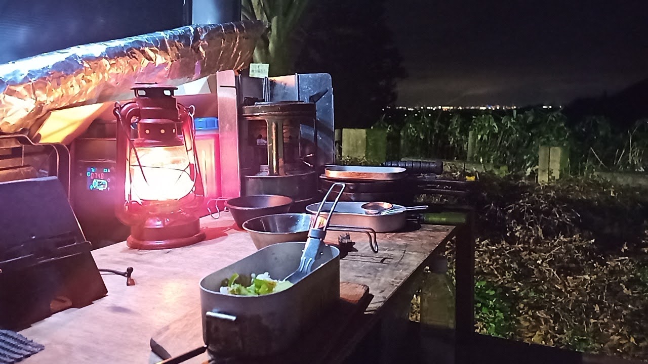 今夜のキャンプスタイル