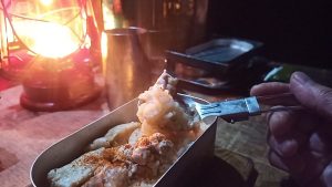 メスティンで鶏飯