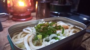 ダイソーメスティンでうどん