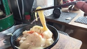 キャンプでカレーうどん