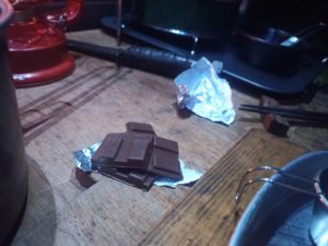 カレーにチョコレート