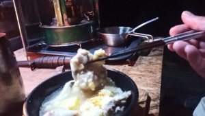 鶏モモ肉の水炊き