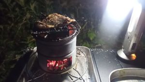 豚ロースの炭火焼