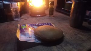 夜のおやつ、どら焼き