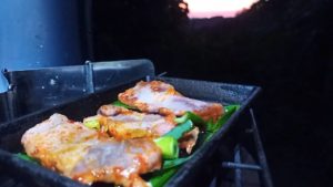 豚ロースの鉄板焼き