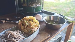 朝から天ぷらそば