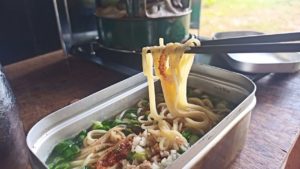 メスティンでマルタイラーメン