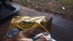 朝ラーメンでラ王