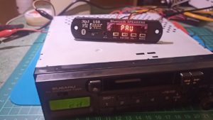 古いカーオーディオをBlueTooth化