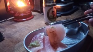 ビンチョウマグロの刺身