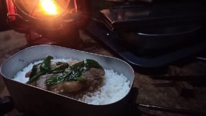 豚ロース焼と炊きたてご飯