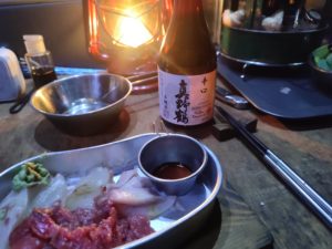 佐渡市の真野鶴