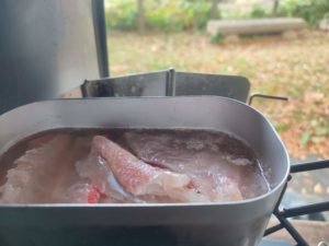 ノドグロの炊き込みご飯