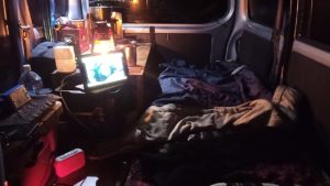 車中泊レイアウト