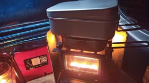 アイロンストーブで同時調理