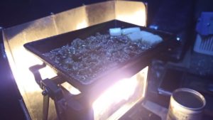 ダイソー鉄板でプルコギ