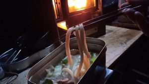 メスティンでうどん