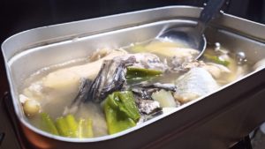 メスティンでタラ鍋