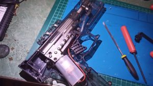 電動水鉄砲の修理